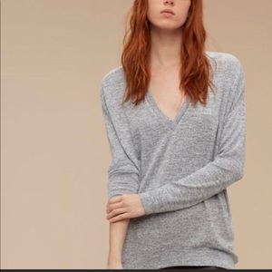 Wilfred Free Devinette sz S Grey long sleeve T